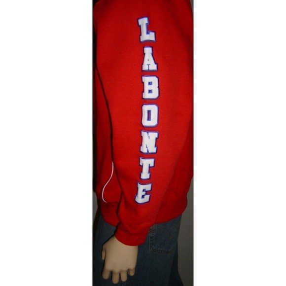 Bobby Labonte Sweatshirt Mens Sizes #43 Red NASCAR Car Racing - Picture 3 of 8